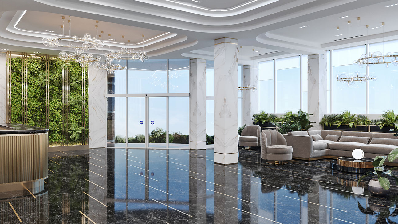 پکیج دیواری برای ساختمان پنج (۵) طبقه در بوشهر - شرکت یونیک